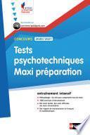 Tests psychotechniques Maxi préparation - Intégrer la fonction publique - 2019