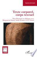Texte corporel, corps textuel