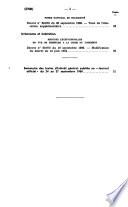 Textes d'intérêt général publiés au Journal officiel, tirages à part..