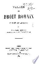 Textes de droit romain