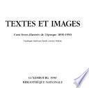 Textes et images