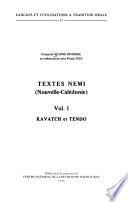 Textes nemi (Nouvelle-Calédonie)