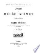 Textes Tâoïstes