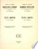 Texts Adopted