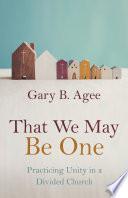 That We May Be One