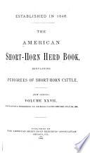 The American Short-horn Herd Book ...