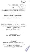 The Annals and Magazine of Natural History