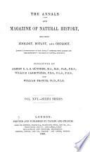 The Annals & Magazine of Natural History