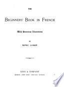 The beginners' book in French