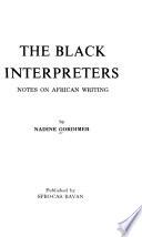 The black interpreters