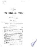 The Canada Gazette