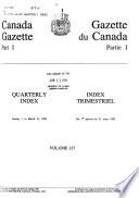 The Canada Gazette