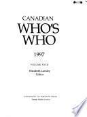 The Canadian Who's who