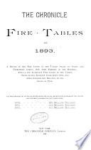 The Chronicle Fire Tables