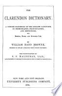 The Clarendon Dictionary