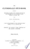 The Clydesdale Stud-book. ...