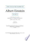 The Collected Papers of Albert Einstein: The Berlin years: writings & correspondence, April 1923-May 1925