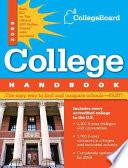 The College Board College Handbook