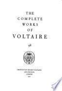 The complete works of Voltaire: Correspondence