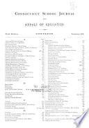 The Connecticut School Journal