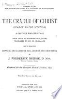 The cradle of Christ