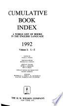 The Cumulative Book Index