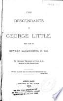 The Descendants of George Little