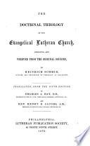 The Doctrinal Theology of the Evangelical Lutheran Church