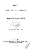 The Dublin University Magazine