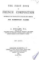 The First Book of French Composition