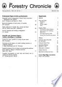 The Forestry chronicle