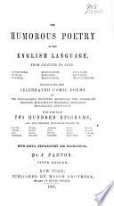 The Humorous Poetry of the English Language