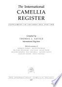 The International Camellia Register