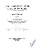 The International Library of Music for Home and Studio: Pianist's guide. Theory and teaching