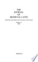 The Journal of Medieval Latin