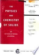 The Journal of Physics and Chemistry of Solids