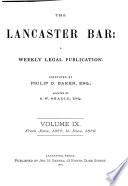 The Lancaster Bar