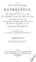 The Law and Practice in Bankruptcy