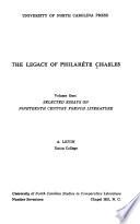 The Legacy of Philarète Chasles