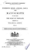 The Manuscripts of His Grace the Duke of Portland, Preserved at Welbeck Abbey: Harley letters and papers (vol. 1)