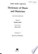 The New Grove Dictionary of Music and Musicians