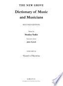 The New Grove Dictionary of Music and Musicians: Nisard to Palestrina