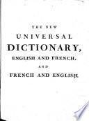 The new universal dictionary, English and French and French and English