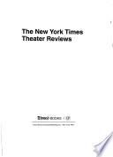 The New York Times Theater Reviews, 1920-