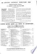 The Official Catholic Directory for the Year of Our Lord ...