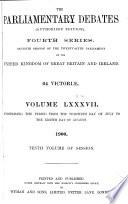 The Parliamentary Debates