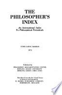 The Philosopher's Index