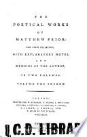 The Poetical Works ... Now First Collected