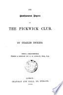 The posthumous papers of the Pickwick club