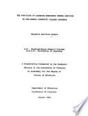 The Provision of Learning Resources Center Services to Off-campus Community College Students